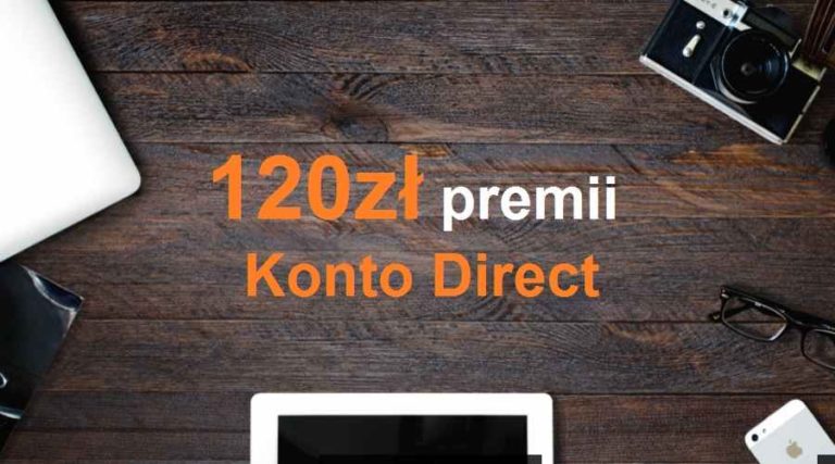 Konto Direct z Lwem: 120zł za założenie rachunku!