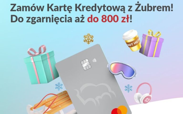 800zł do odebrania po założeniu karty kredytowej Pekao SA + moneyback do 600zł rocznie!