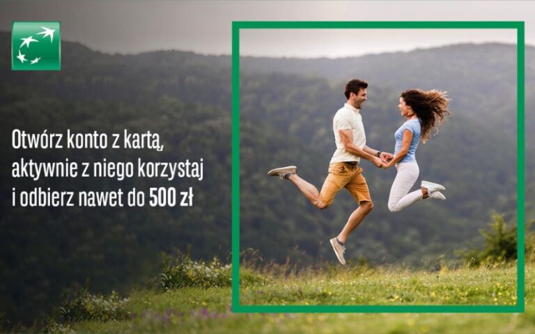 Mamy hit! Najlepsza promocja BNP Paribas w tym roku, czyli 500 zł w gotówce po założeniu konta osobistego!