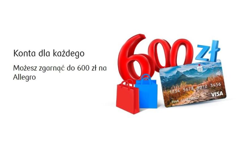 Od 200 do 600 zł premii od PKO BP w promocji „Konta dla każdego”!