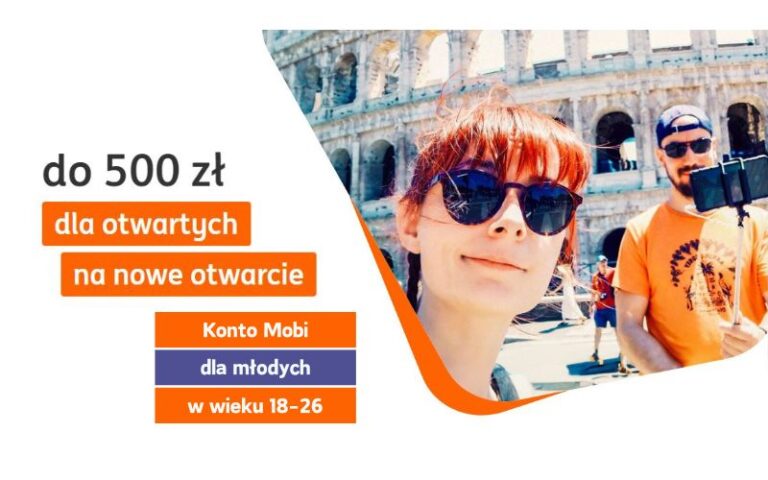 Promo dla młodych 18-26: ING Bank Śląski podwaja premię! 500 zł po założeniu Konta Mobi + oszczędzaj na 6%