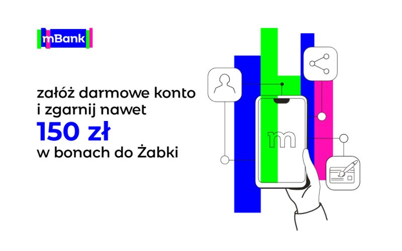 mbank konto dla dziecka 13-17 promocja 2024