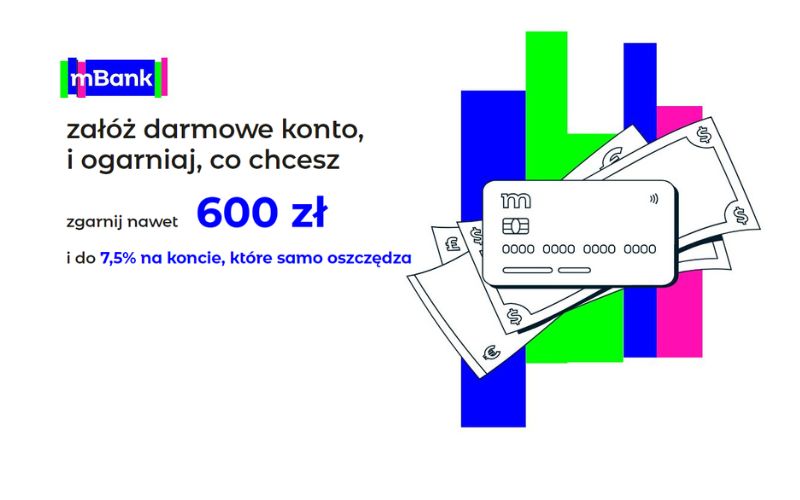 mbank 18-24 premia 600 promocja 7.5