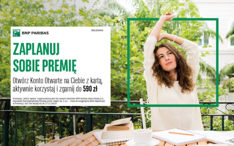 promocja bnp paribas konto osobiste dobry wplyw