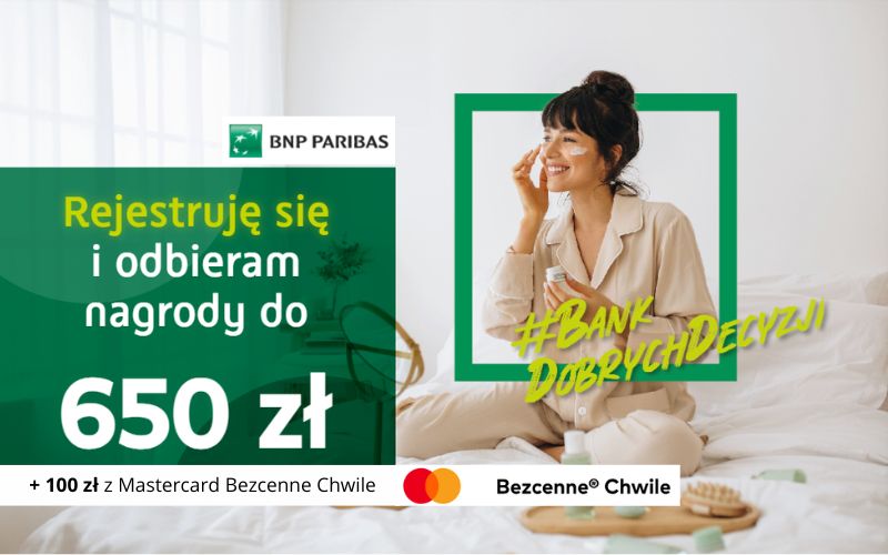 promocja bnp paribas konto osobiste jesienny urok - bezcenne chwile