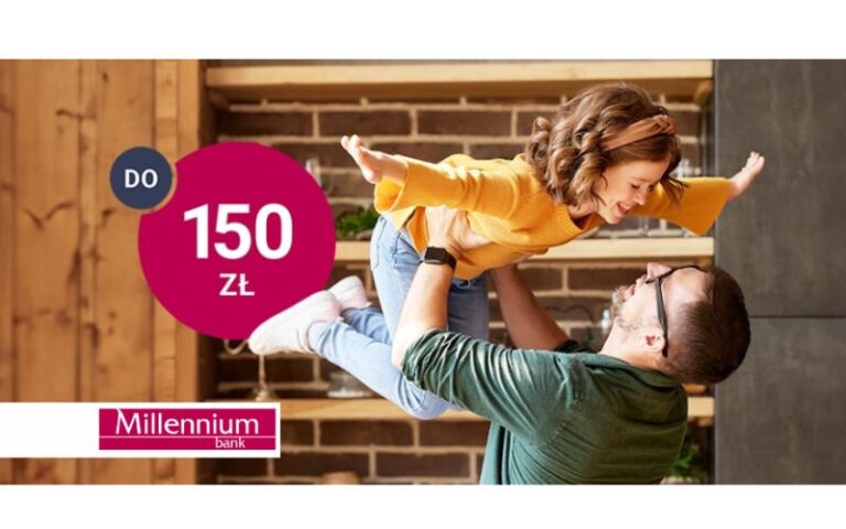 Zyskaj 150 zł z Kontem 360° Junior Millennium + 650 zł za konto osobiste dla dorosłego!