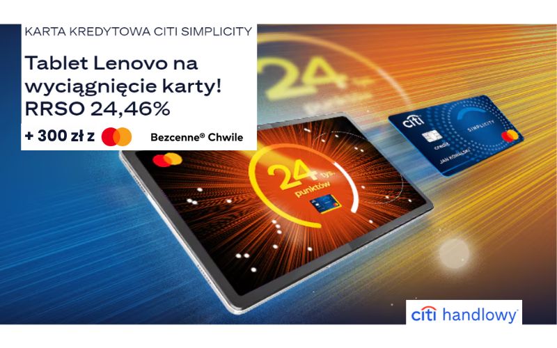 promocja karty kredytowej citibank tablet lenovo m11 bezcenne chwile