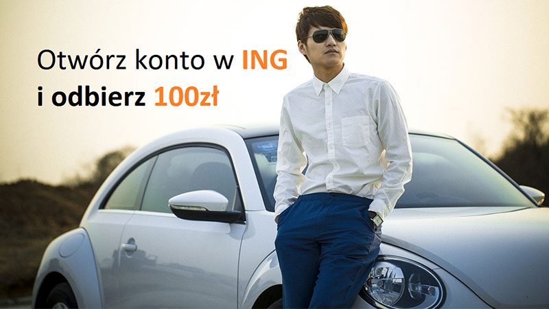 konto bankowe z prezentem ing