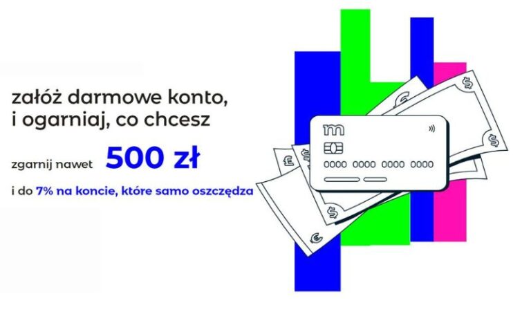 ekonto możliwości mbank 18-24 premia 500 promocja 2
