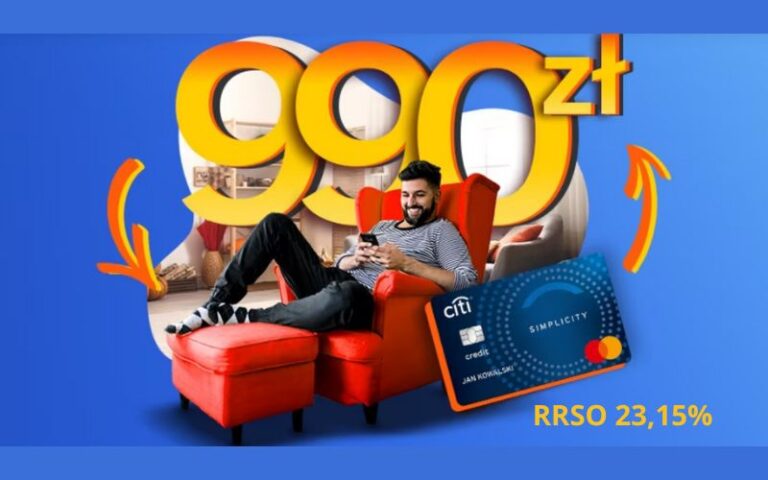 promocja karty kredytowej citibank 990