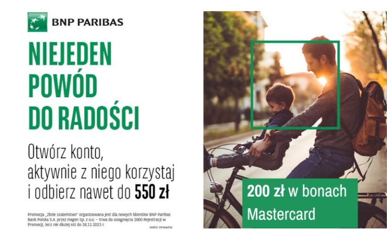 bnp paribas rekordowa promocja konta