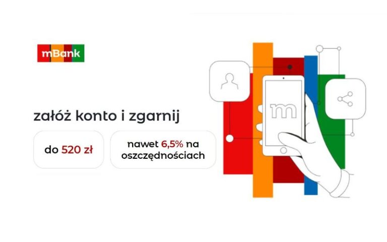 promocja mbank 520 konto osobiste ekonto