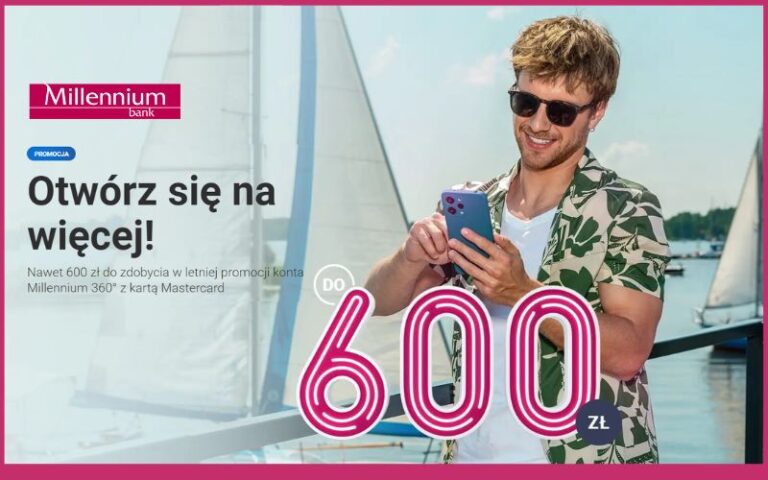promocja millennium konto osobiste 600 letnia promocja