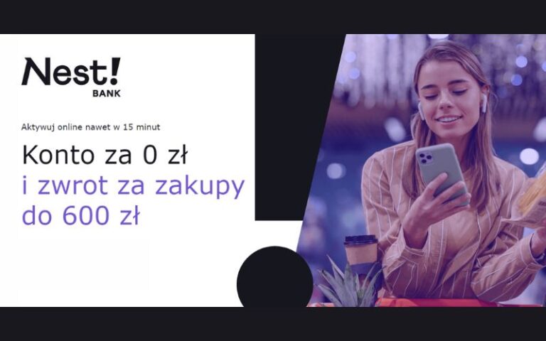 promocja nest bank konto osobiste zwroty za płatności kartą lidl biedronka