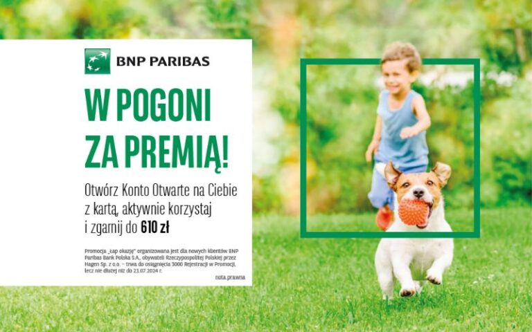 bnp paribas promocja konto osobiste łap okazję
