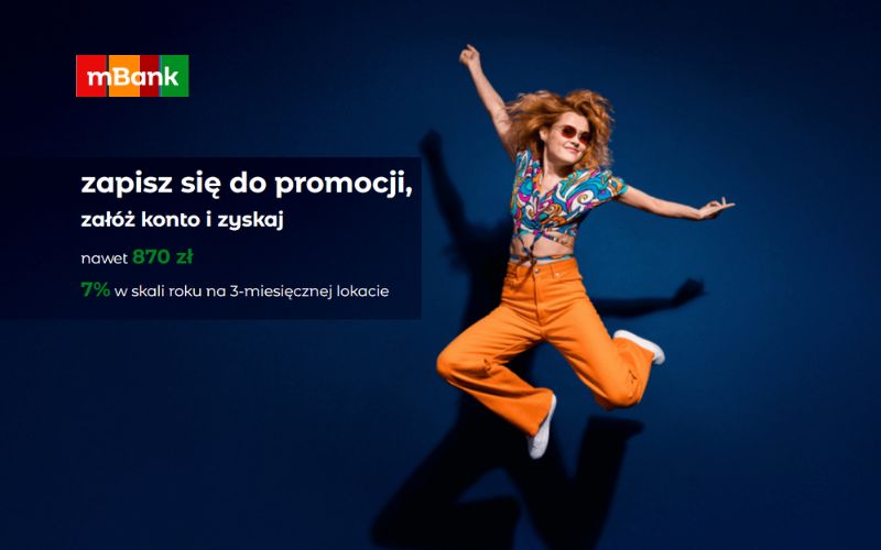 mbank ekonto do usług promocja konta wiosna 2025
