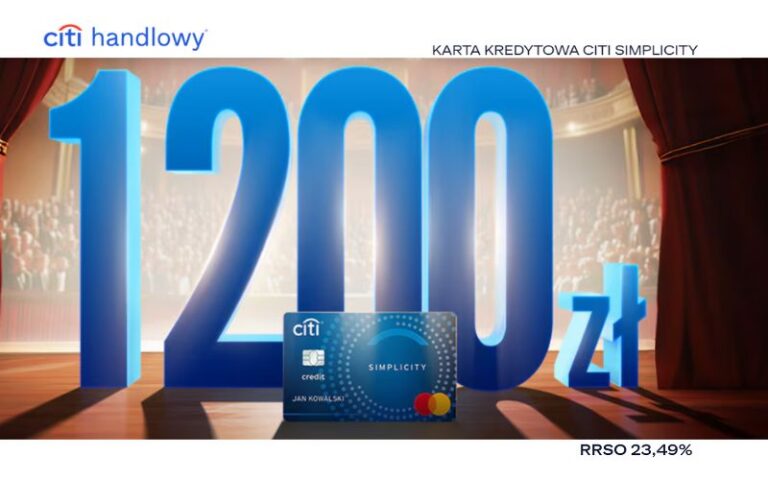 promocja karta kredytowa citibank cashback 1200