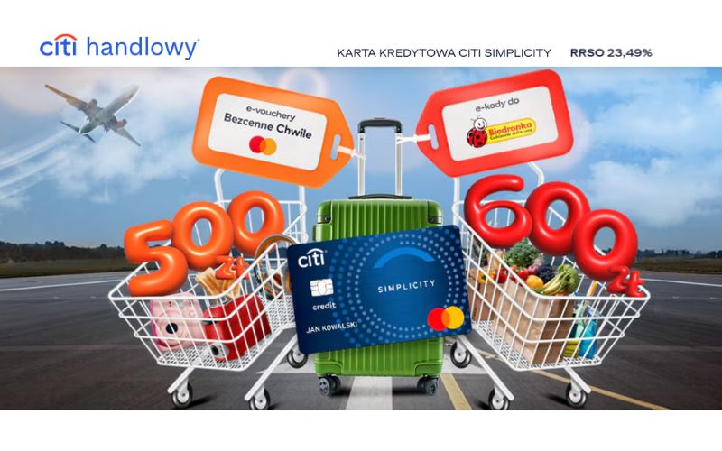 promocja karty kredytowej citibank 1100 biedronka mastercard