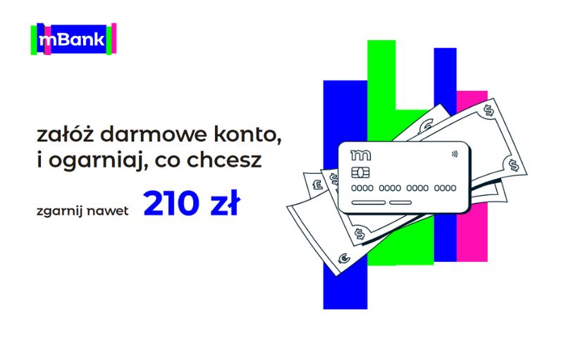 promocja konta dla dzieci mbank - ekonto mozliwosci - premia 210