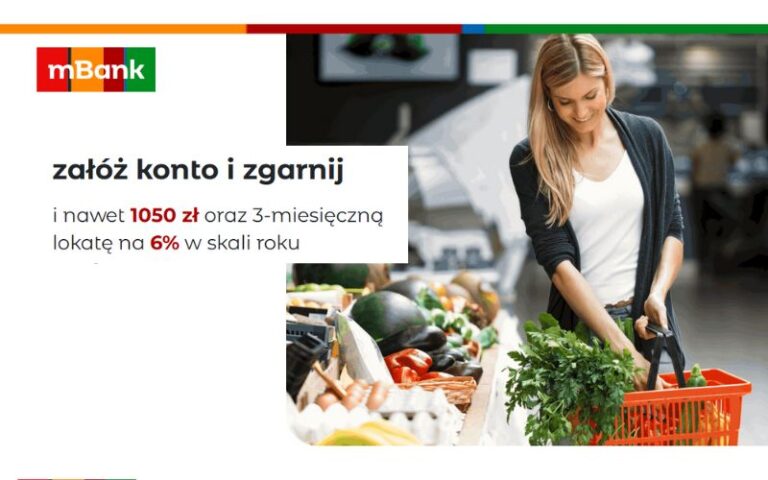 promocja mbank 800 konto osobiste ekonto do usług - 250 program poleceń - czerwiec
