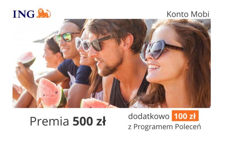 promocja konta mobi ing - polec ING - mobilni zyskuja - lato-jesien 2025