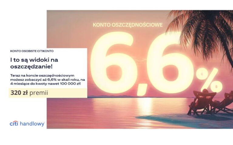 Konta oszczędnościowe konto oszczednosciowe citibank - promocja citikonto - 320 - 6.6 3