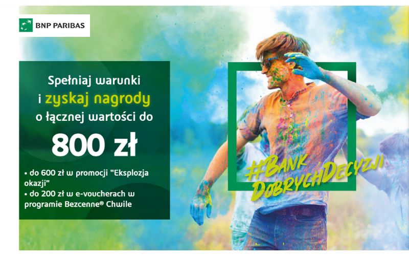 promocja bnp paribas - konto osobiste - eksplozja okazji 2