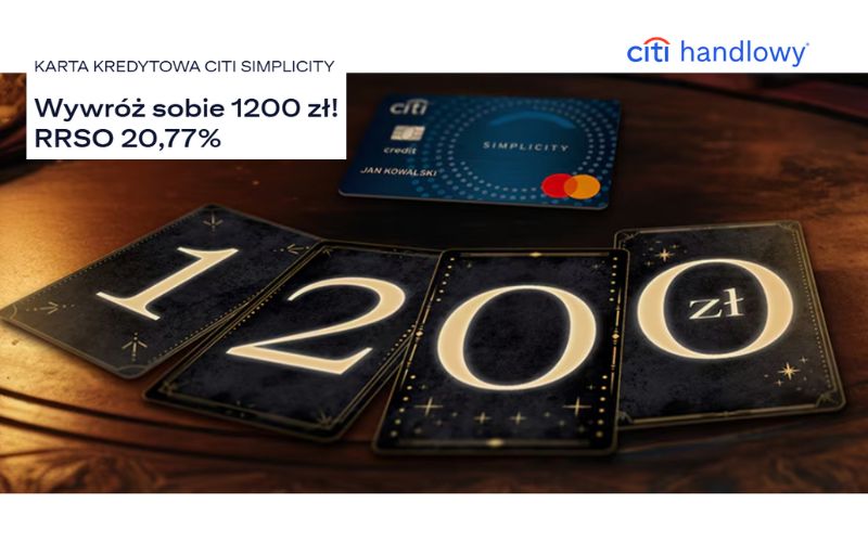 promocja karty kredytowej citibank - wielki cashback z kartą kredytową citibank - 1200 2