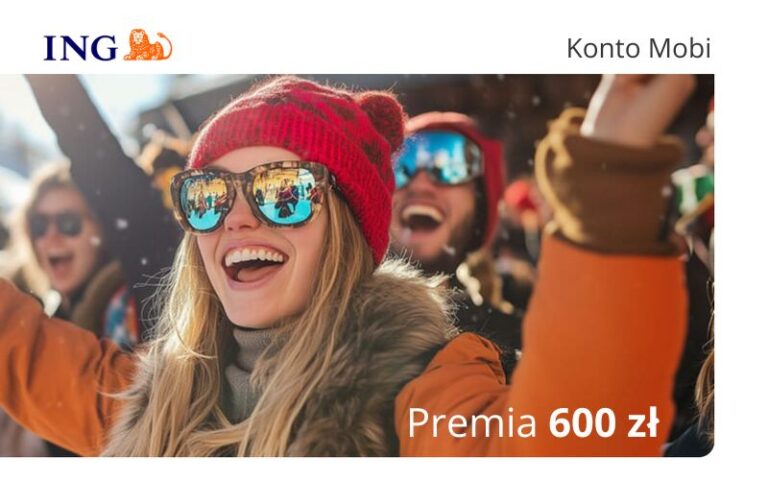 Konta osobiste promocja konta mobi ing - mobilni zyskuja - zima 2025 2026 - 100 program poleceń