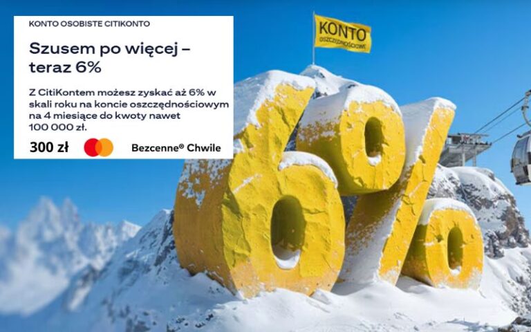 promocja konta osobistego citibank citikonto - konto oszczednosciowe - 6 v2