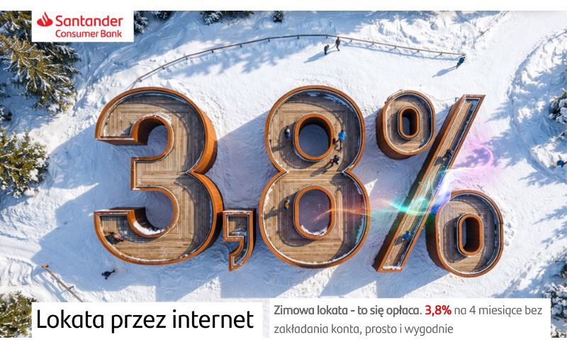 santander consumer bank lokata bez konta oprocentowanie 2025 3-8