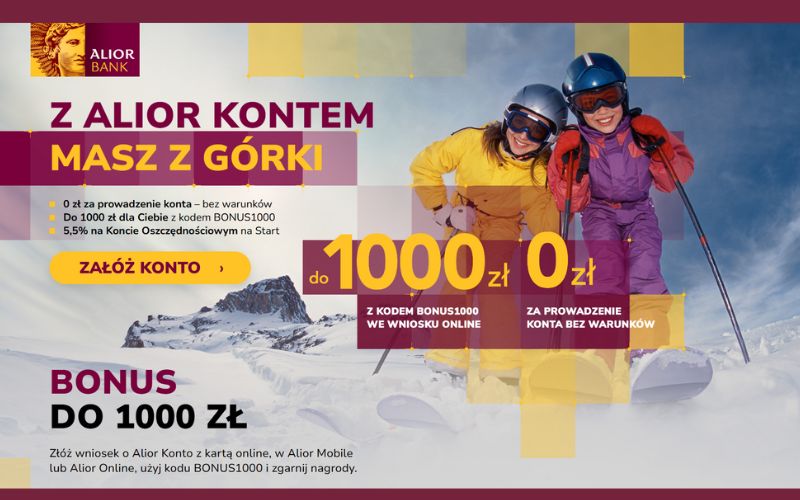 promocja alior bank alior konto - należy ci się z alior kontem - 2025 - 1000 2