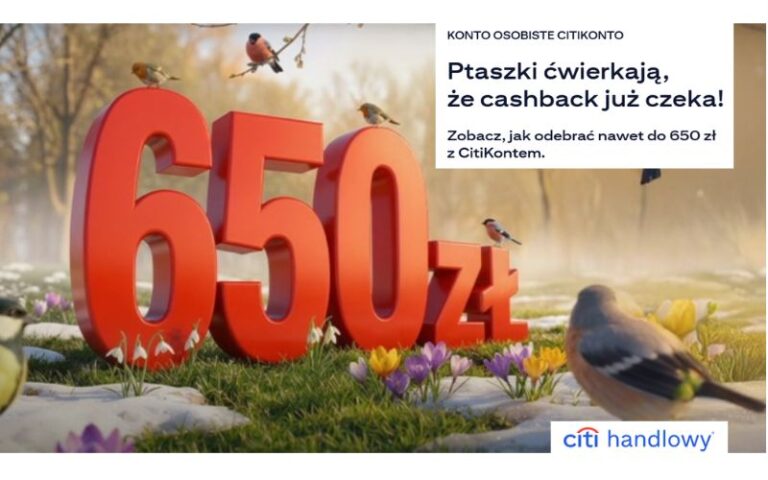 promocja konta osobistego citibank citikonto - 650 - wiosna 2026