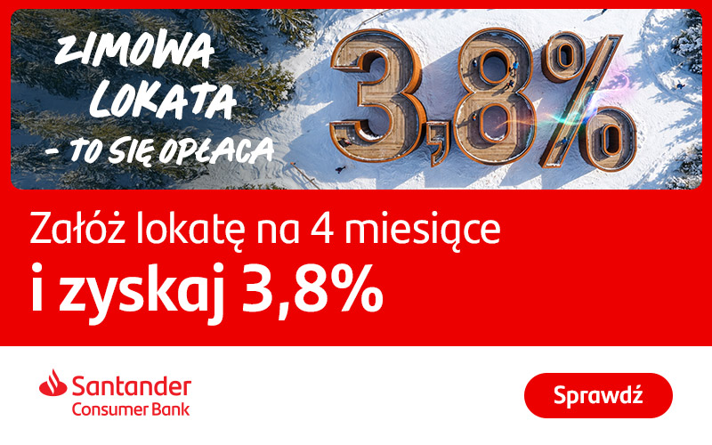 santander consumer bank lokata bez konta oprocentowanie 2025 3-8 2