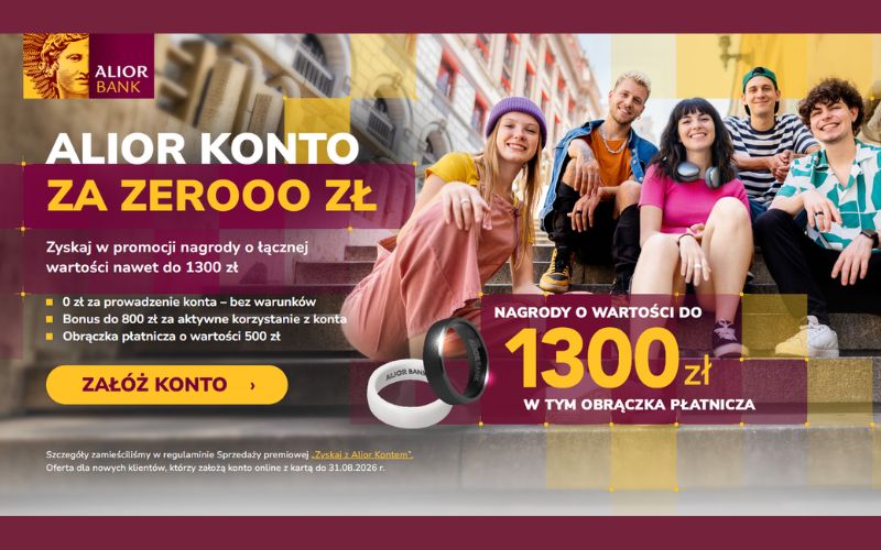 promocja alior bank alior konto - zyskaj z alior kontem - 2026