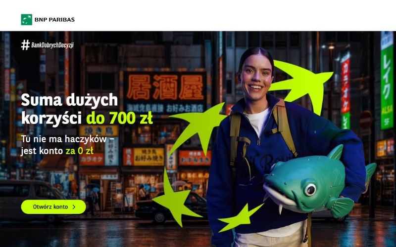 promocja konta osobistego bnp paribas - 700 - podroznik - edycja 1