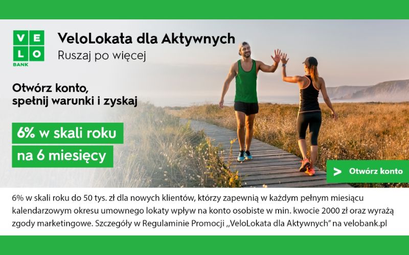 velolokata dla aktywnych - velobank - promocja 6 - wrzesien